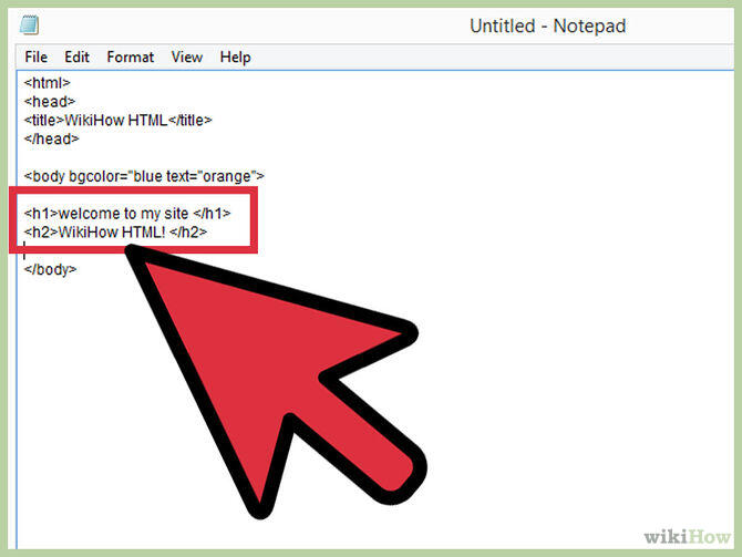 Create a Simple Webpage Using Notepad Step 8 Version 2.jpg