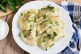Вареники с творогом и зеленью рецепт с фото - 1000.menu