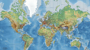 Presentation for the lesson on the topic: "Geographical outlook. Countries and continents" - the 8th grade
