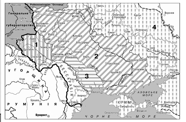 Карта окупації україни