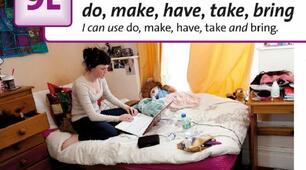 Solutions elementary Unit 9 E Verbs do, make, take, have, bring