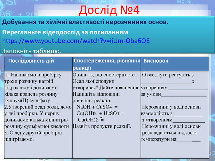 Презентація "Практична робота №1: Дослідження властивостей основних класів неорганічних сполук у віртуальній лабораторії"