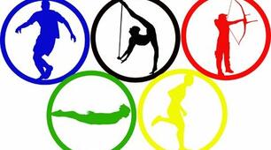 Конспкт уроку з фізкультури для 4 класу на тему  "Олімпійські ігри"