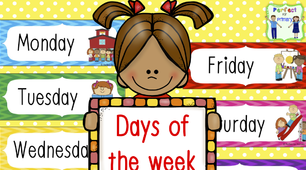 Презентація " Days of the week"