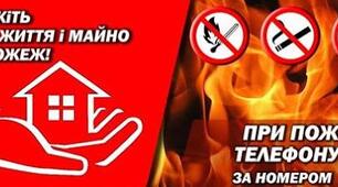 ПРАВИЛА ПОЖЕЖНОЇ БЕЗПЕКИ  В ТЕСТАХ