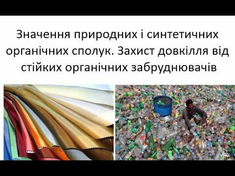 9 клас хімія Значення природних і синтетичних органічних сполук - YouTube