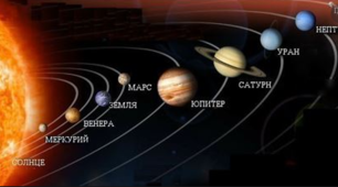 Наша планетна система.
