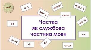 Частка як службова частина мови. Частки формотворчі та словотворчі.