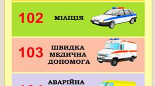  Флеш - картки " Правила безпечної поведінки під час небезпеки"