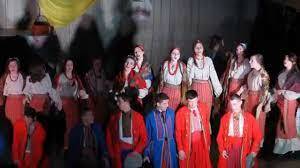 П. Ніщинський. Вечорниці. Коляда і сцена гадання. - YouTube