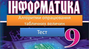 Алгоритми та програми 9 клас