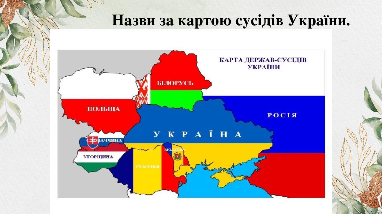 Ми - громадяни України. Ми - європейці. Держави - сусіди України ...
