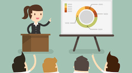 Giving a presentation