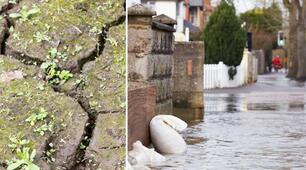 Driven out by drought and floods