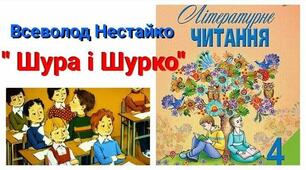 Літературне читання. В. Нестайко "Шурка і Шурко" 4 клас