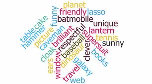 Розробка Superhero wordcloud - це роздатковий матеріал для опрацювання або закріплення матеріалу на тему "Супергеройське обладнання" для роботи в парі, групі або для самостійного використання під час гри в Бінго, наприклад.