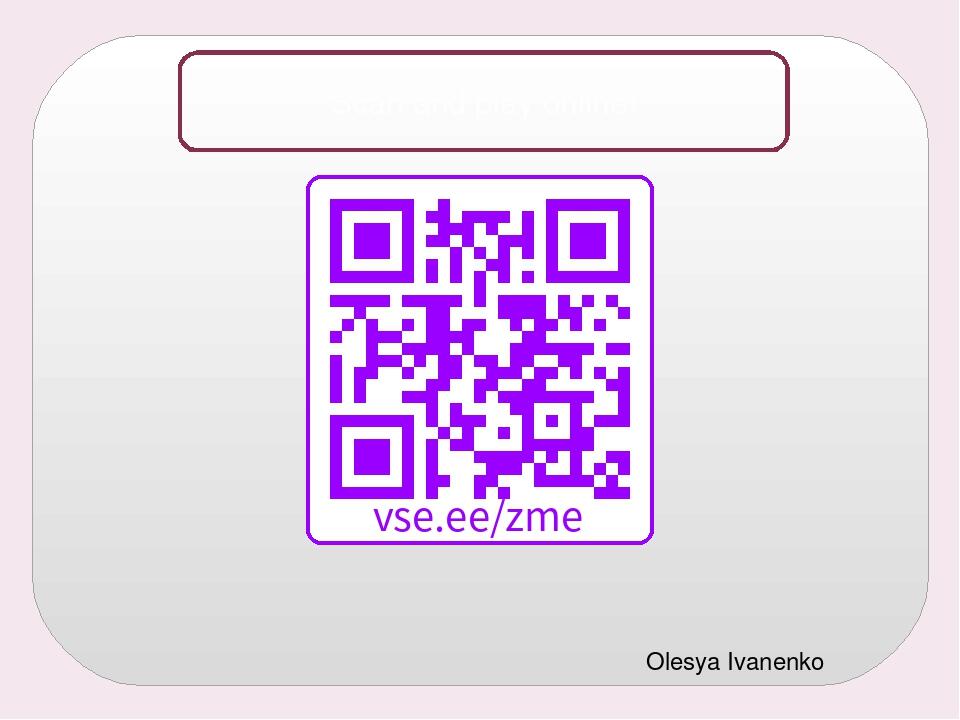 Olesya Ivanenko Scan and play online!