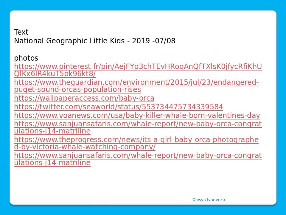 Text National Geographic Little Kids - 2019 -07/08 photos https://www.pinterest.fr/pin/AejFYp3chTEvHRoqAnQfTXlsK0jfycRfiKhUQlKx6IR4kuT5pk96kt8/ htt...