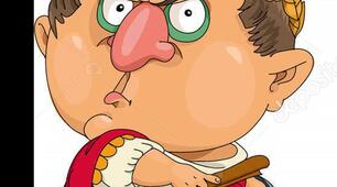 Дидактичний матеріал для гри "Карикатура. Хто я?" (Гай Юлій Цезар)