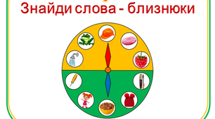 Логопедична гра на розвиток фонематичного слуху "Знайди слова-близнюки"