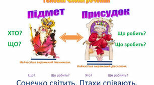 Головні члени речення