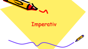 Imperаtiv (наказова форма дієслова)