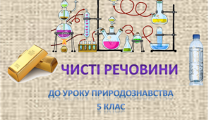 Чисті речовини