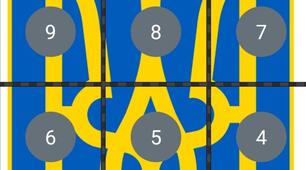 Оформлення куточка та на різні свята (герб України)