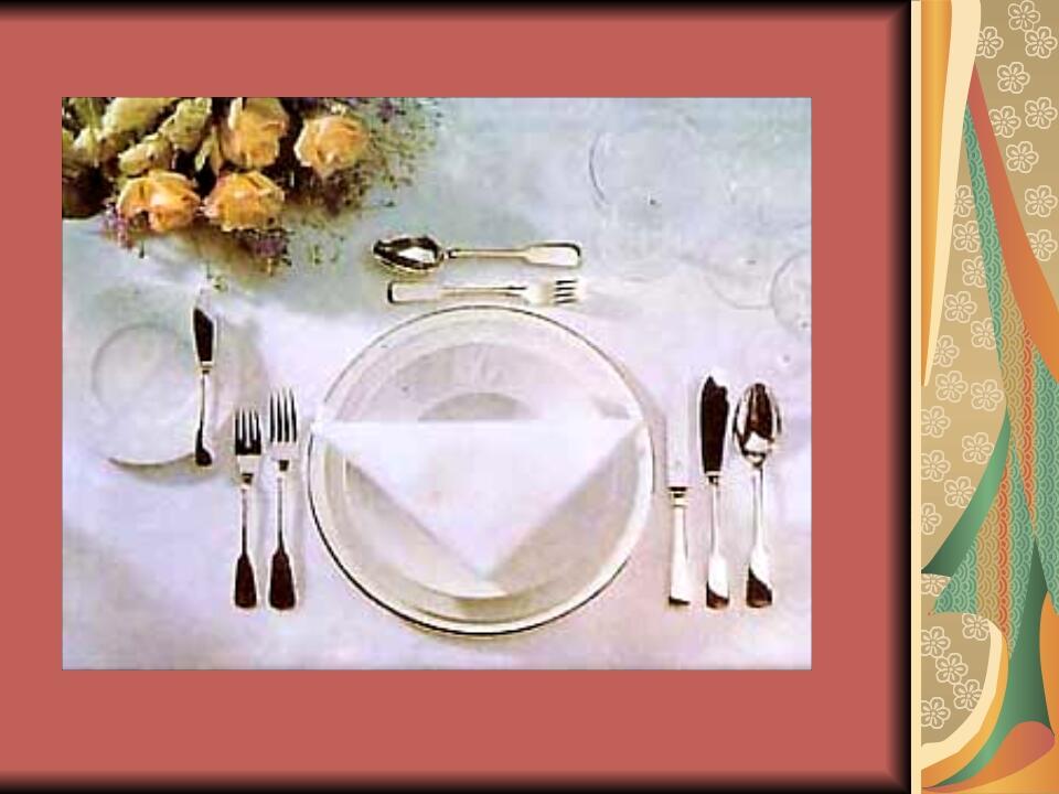 How to lay the table презентація Презентація. Англійська мова