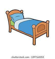 Cartoon Bed Images, Stock Photos & Vectors | Shutterstock