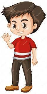 Free Vector | Little boy waving hand
