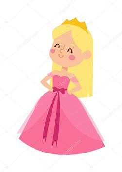 Princess vector character isolated Stock Vector Image by ©adekvat #119239914