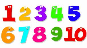 Numbers from 1 to 10