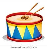 Toy Drum Images, Stock Photos & Vectors | Shutterstock