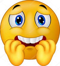 Scared emoticon: векторна графіка, зображення, Scared emoticon малюнки |  Скачати з Depositphotos®