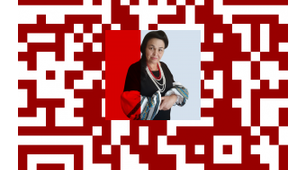Мій унікальний та красивий QR код із власним фото!!! Це корисний лайфхак для вчителя. 