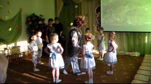 "Лісова подорож з Їжачком" заняття хореографічного гуртка "Чобіток"