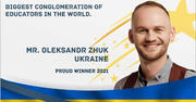 Український вчитель отримав міжнародну педагогічну нагороду Global Teacher Award 2021