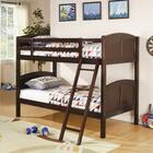 Coaster Bunks Twin Over Twin Bunk Bed | Rife's Home Furniture | Bunk Beds