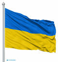 Флаг Украины цвет CMYK