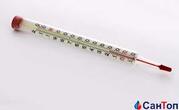 Спиртовий термометр WATTS F+R804 (200 мм, 0-120 °C) скляний