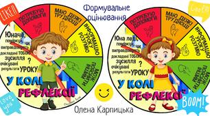 Картки для ФО "У колі рефлексії"