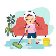 Cartoon Mopping Floor Stock Illustrations – 624 Cartoon Mopping Floor Stock Illustrations, Vectors &amp; Clipart - Dreamstime