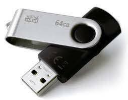 Флешка USB 2.0 Goodram Twister 64GB Black (UTS2-0640K0R11) - купить в F.ua (Фотос)