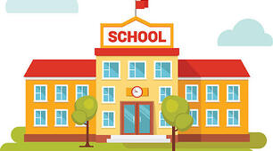 In school