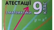 6 варіант - Перша частина ДПА Математика 9 клас - За збірником Мерзляк А.Г.