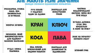 Слова, які звучать однаково, але мають різні значення
