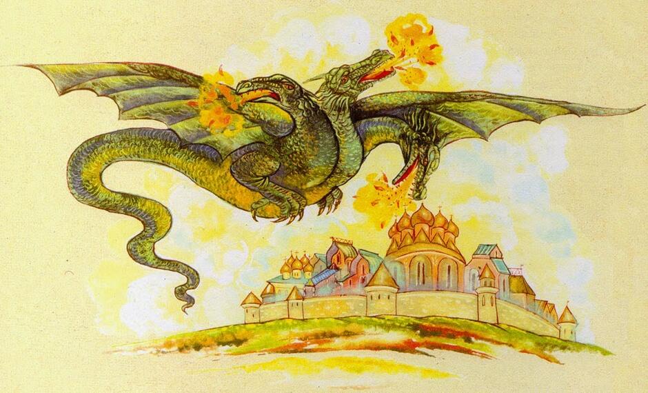 Змій Горинич. Легенди древнього Києва