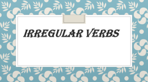 (Копія) Irregular verbs