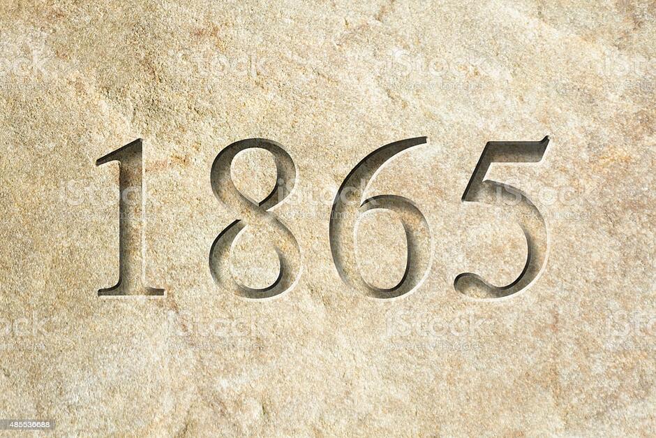 Исторические 1865 Год С Гравировкой — стоковые фотографии и другие картинки 1865 - iStock